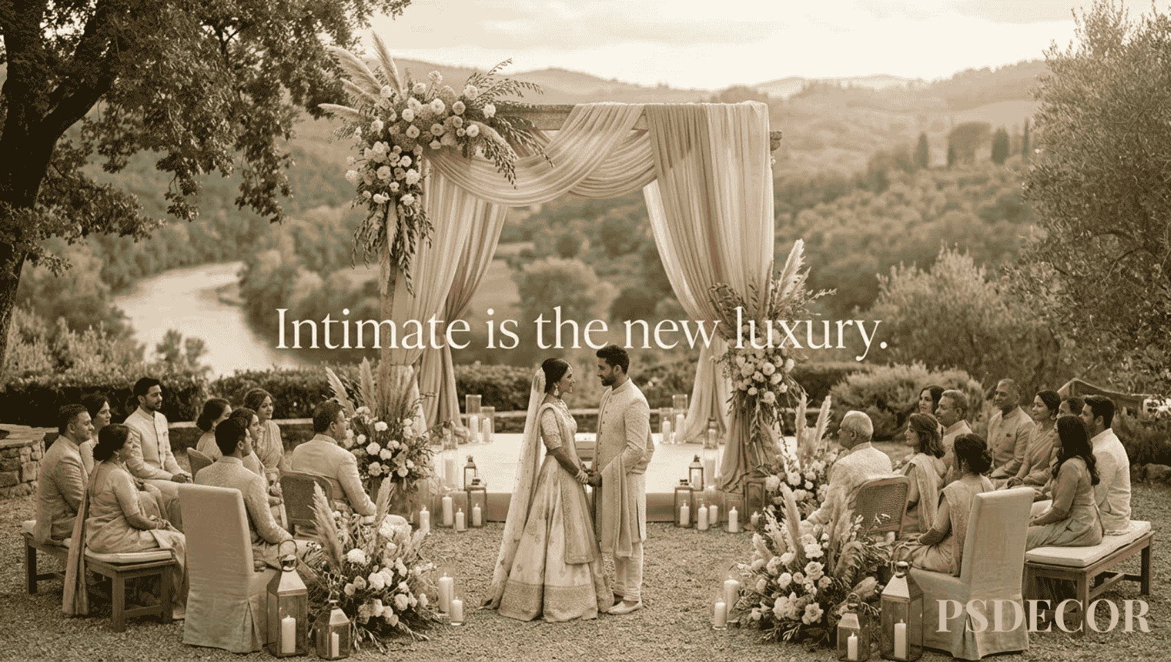Micro Destination Weddings: The New Definition of Intimate Luxury - Wedding decoration by PS Decor in India