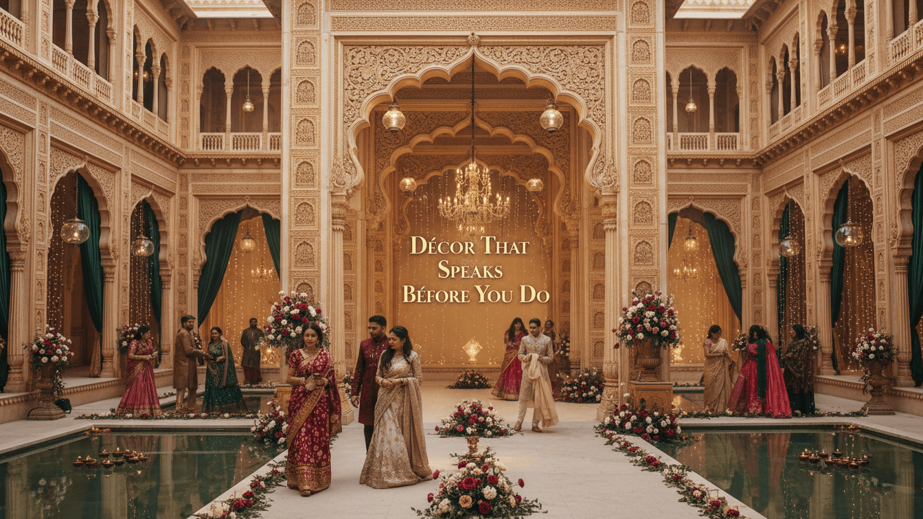 Décor That Speaks Before You Do: Spatial Storytelling in the Age of Personal Weddings - Wedding decoration by PS Decor in India