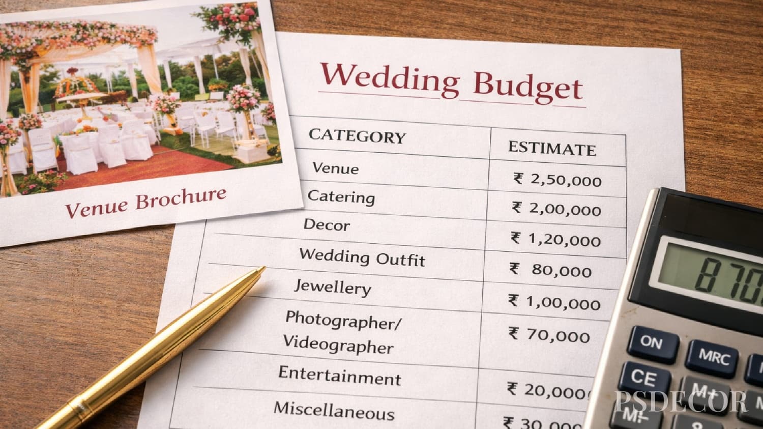 From Shortlisting to Showtime: Stress-Free Wedding Venue Booking Explained - Step 2 – Budget First, Then Venue (Yes, Really)