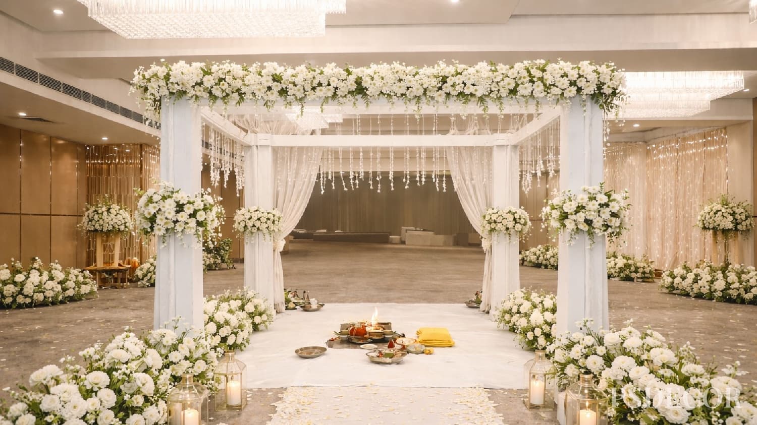 The Mandap, But Make It Modern: Minimal, Regal & Ridiculously Photogenic Designs NRIs Are Obsessed With - The 3 Modern Mandap Aesthetics NRIs Love Right Now