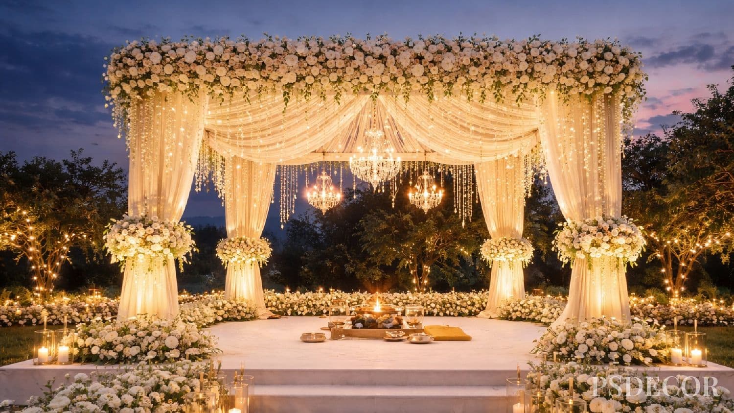 The Mandap, But Make It Modern: Minimal, Regal & Ridiculously Photogenic Designs NRIs Are Obsessed With - Photogenic: Designed for the Camera