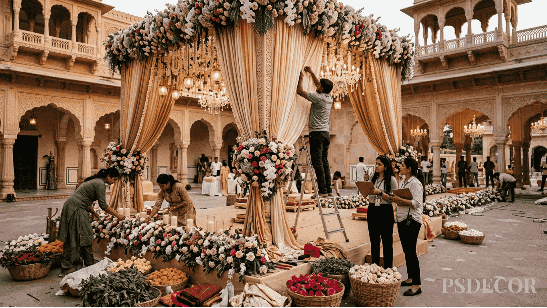 PS Decor: Trusted Wedding Event Management Service for Luxury Weddings - Wedding Planning and Decor Services Offered by PS Decor