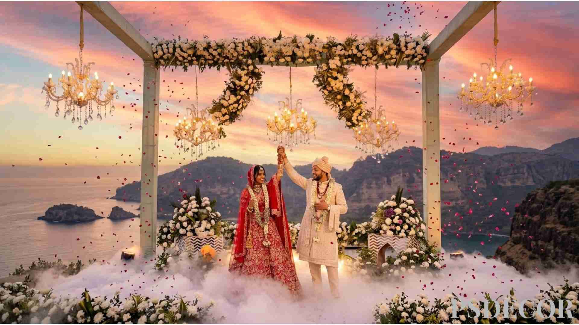 The Emotional Gravity of Choosing the Perfect Destination Wedding Venue - Wedding decoration by PS Decor in India