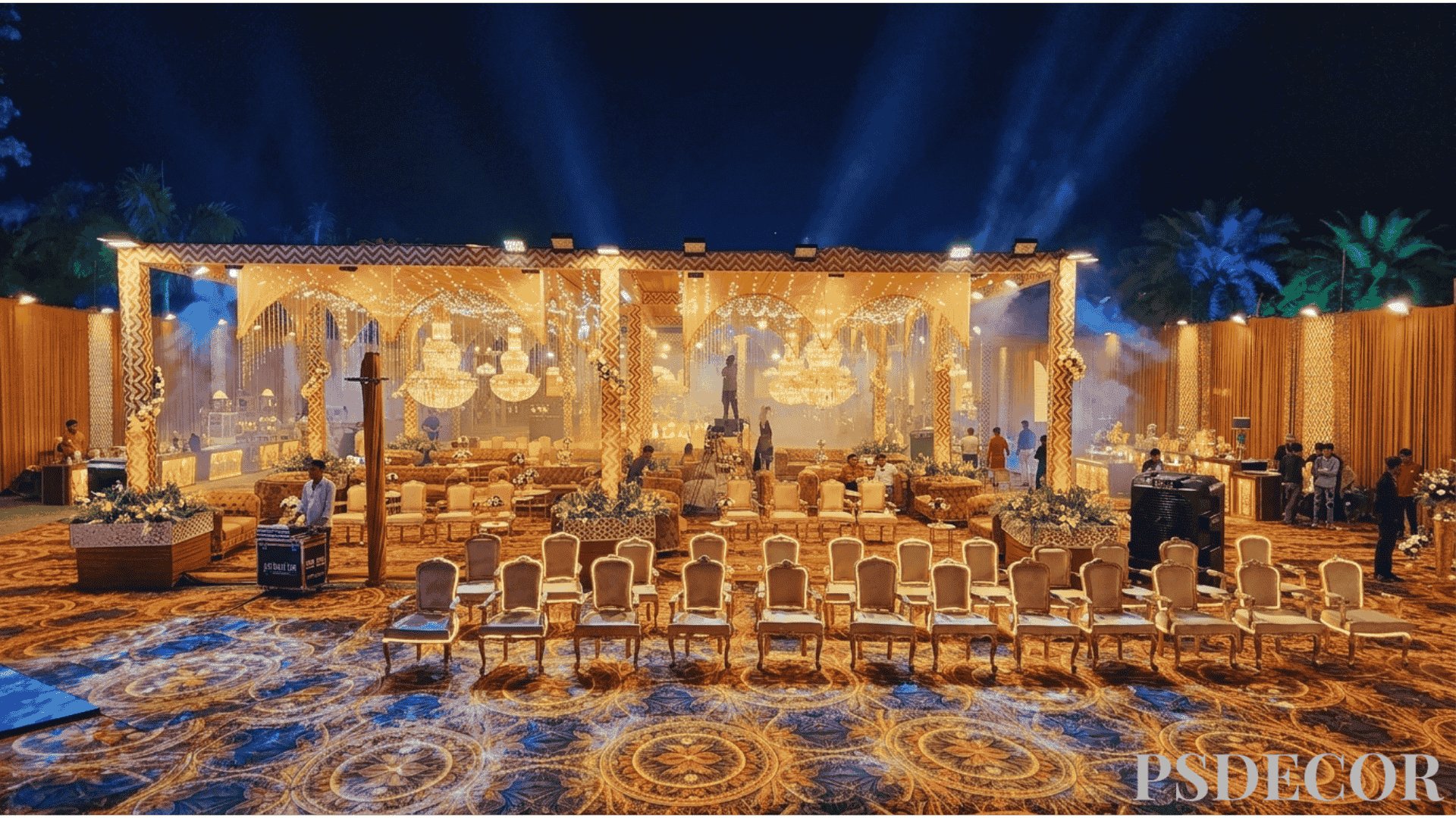 The Psychology of Wedding Decoration: Why Ambience Matters - Lighting: The Invisible Architect of Mood