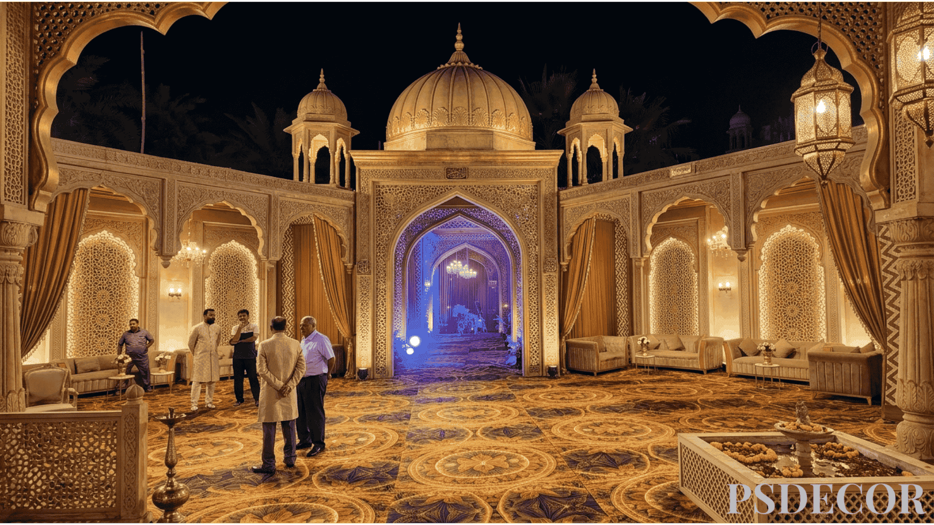 Crafting Mughal-Inspired Wedding Décor for a Truly Regal Celebration - The Timeless Allure of Mughal Aesthetics