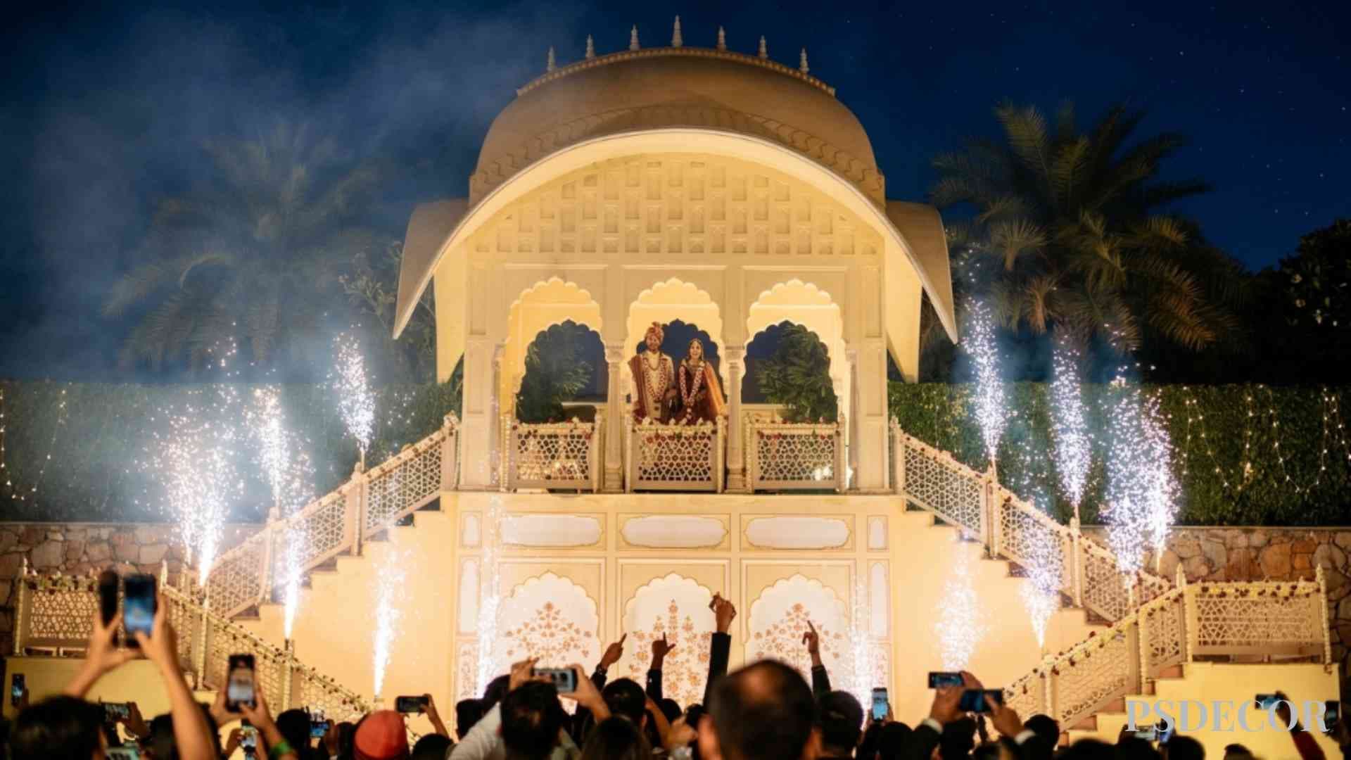 Real NRI Wedding Stories Managed by PS Décor - The Story of Aarav and Kiara: A Palace Wedding Straight Out of a Dream