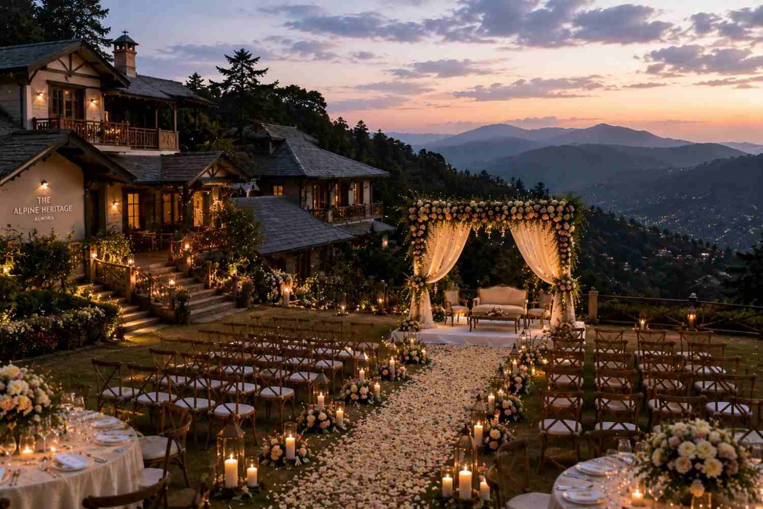 Almora Wedding Venues: Heritage Homestays & Kumaon Hill Charm - Wedding decoration by PS Decor in India