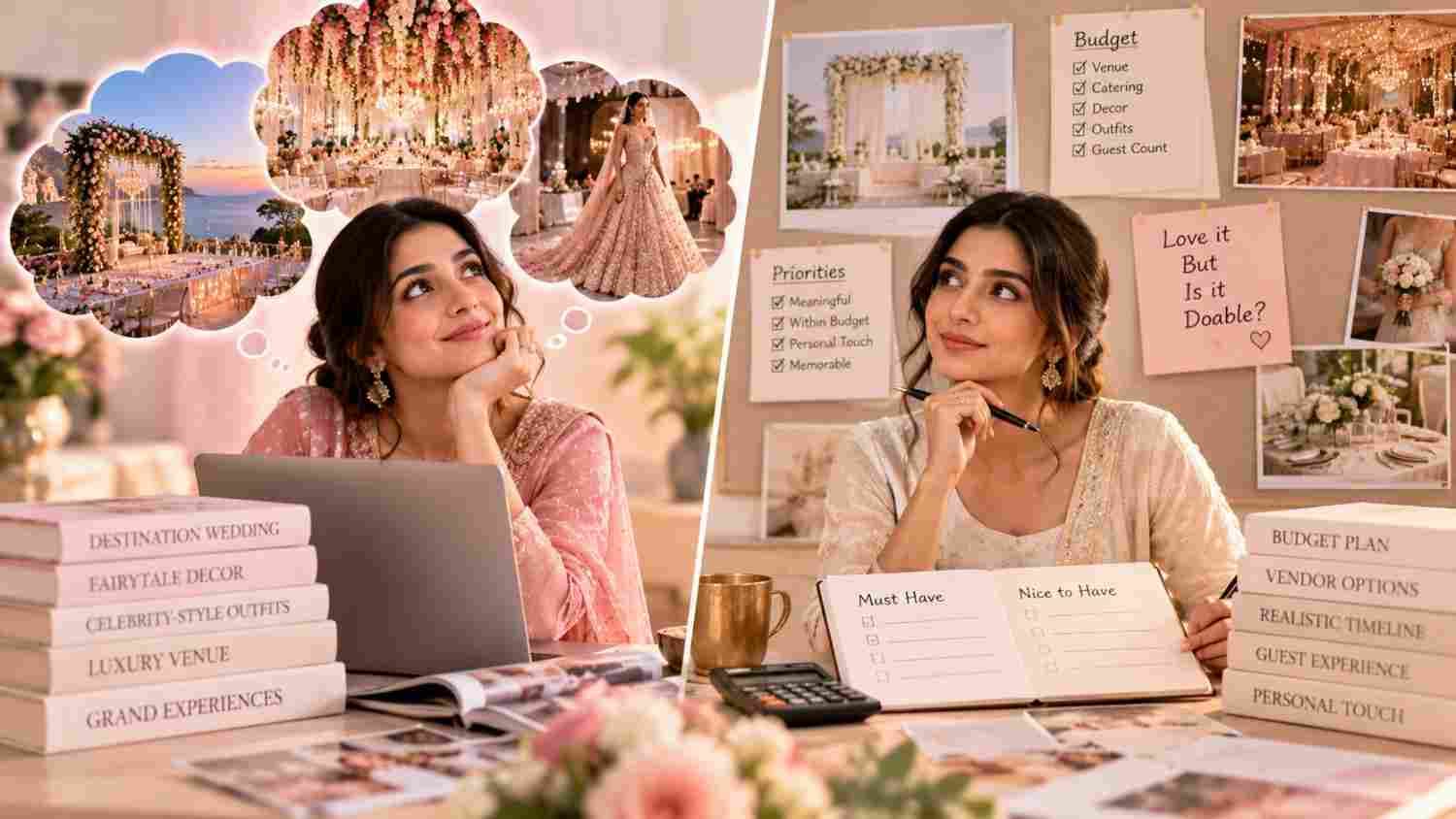 Delulu or Doable? A Reality Check on Your Dream Wedding Idea - Wedding decoration by PS Decor in India